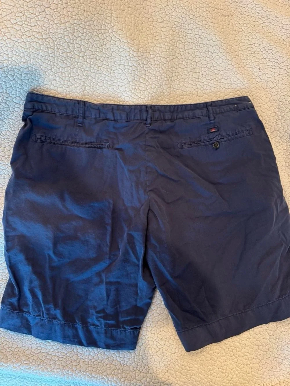 Faherty Navy Casual Shorts - SIZE 40